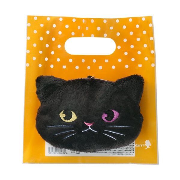日本直送 Mary's Chocolate Halloween朱古力黑貓袋 6個 中秋節/萬聖節 限定手信