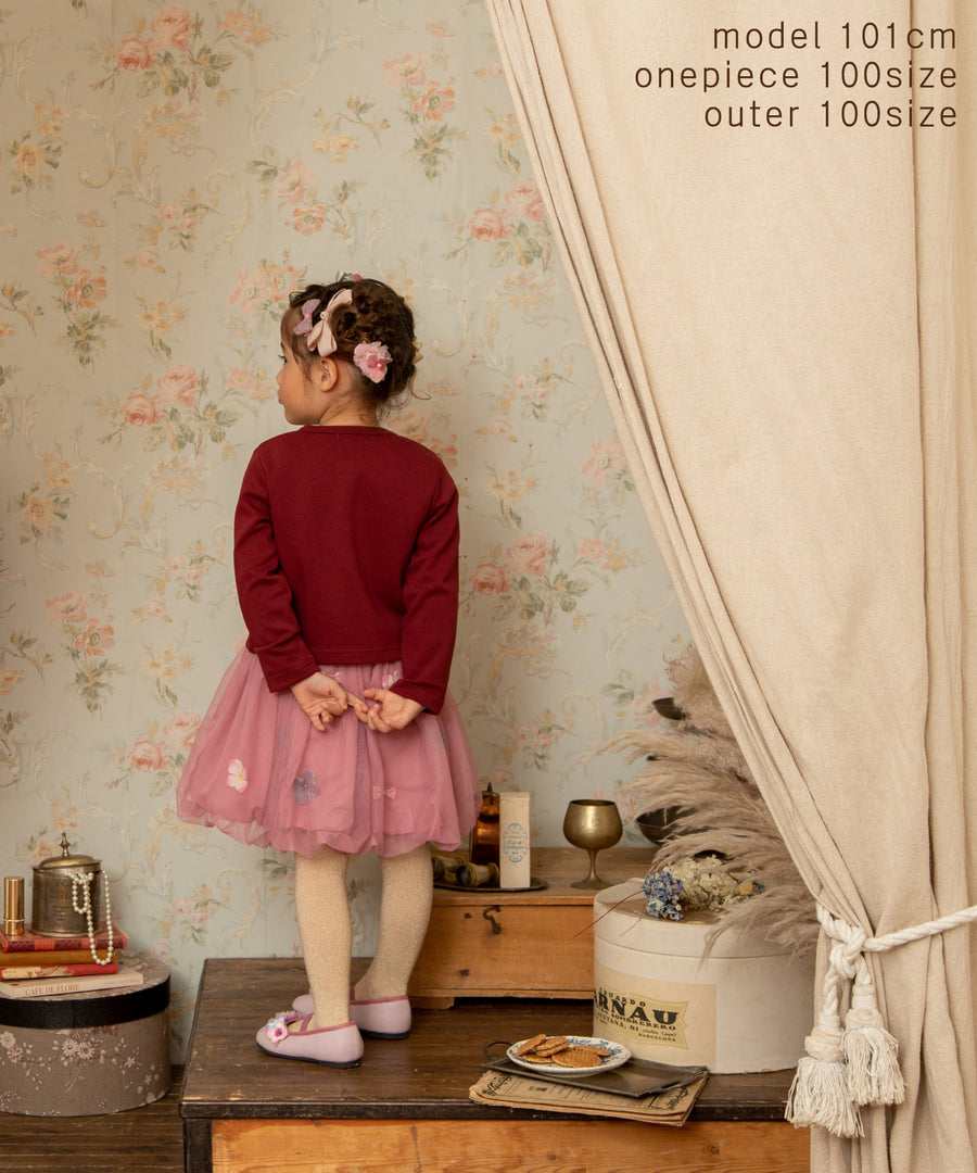 Japanese children's clothing panpantutu bow coat 80-150cm girls summer outerwear