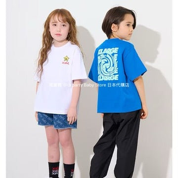 Japanese children's clothing X-girl Stages tassel denim shorts 90-140cm girls summer PANTS