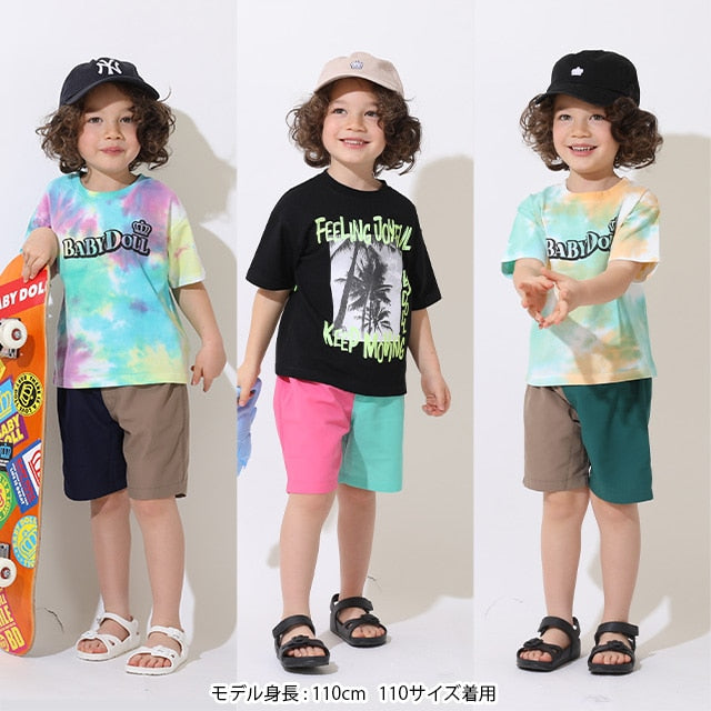 Japanese children's clothing BDL quick-drying series casual shorts 90-150cm boys'/girls' summer PANTS BDL all-match style