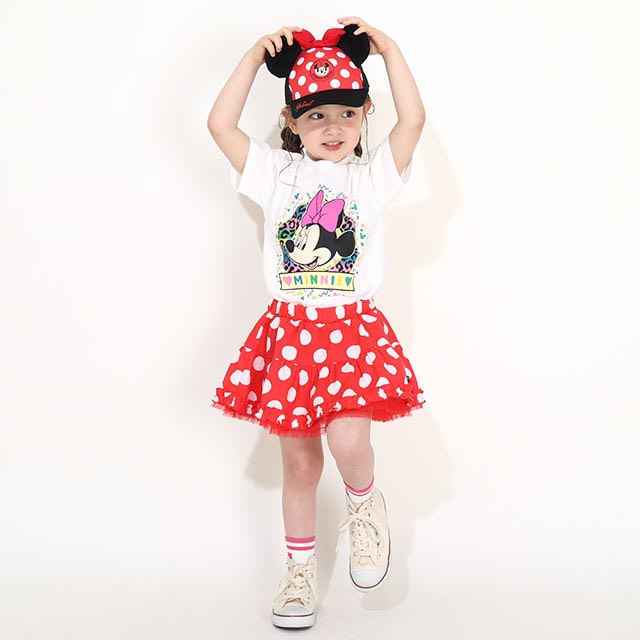 Japanese children's clothing BDL printed fluffy skirt 80-140cm girls summer SKIRTS