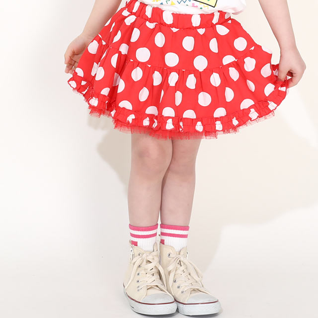 Japanese children's clothing BDL printed fluffy skirt 80-140cm girls summer SKIRTS