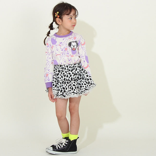 Japanese children's clothing BDL printed fluffy skirt 80-140cm girls summer SKIRTS
