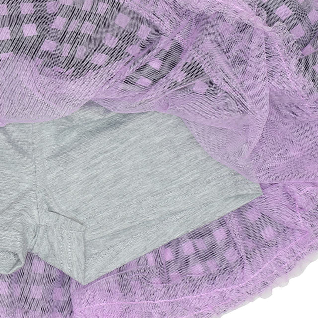 Japanese children's clothing BDL printed fluffy skirt 80-140cm girls summer SKIRTS