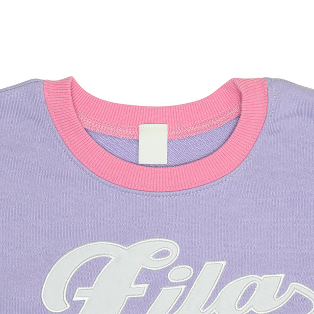 BDL x FILA Special Edition 3-Piece Set with Sports Backpack (90-140cm) for Girls Spring/Summer: TOPS PANTS OUTERWEAR