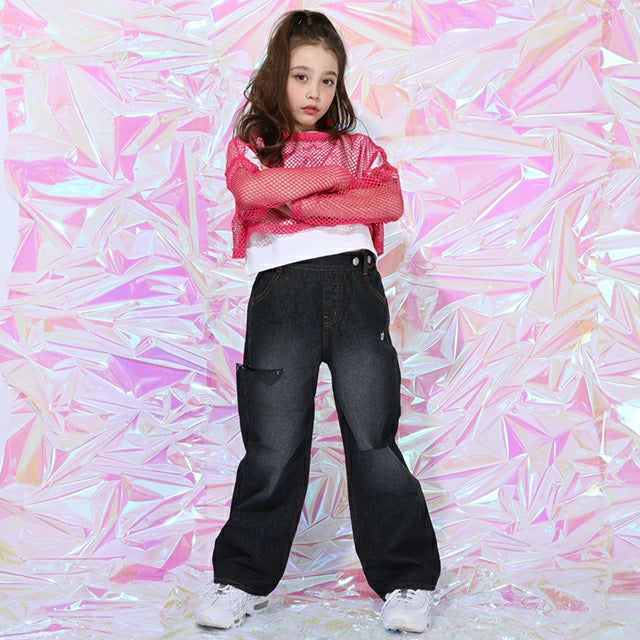 Japanese children's clothing BDL mesh top two-piece suit 90-140cm girls summer TOPS