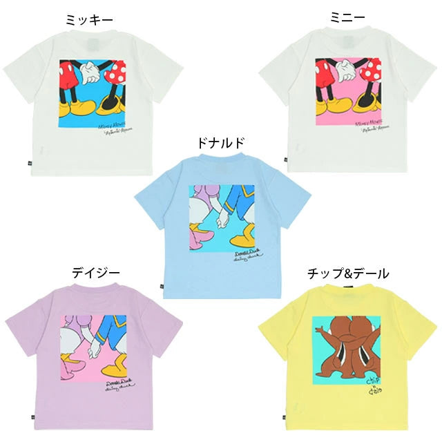 Japanese BDL x Disney parent-child short-sleeved tops (80-150cm) for boys and girls (summer TOPS)