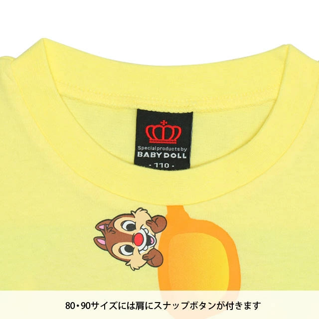Japanese BDL x Disney parent-child short-sleeved tops (80-150cm) for boys and girls (summer TOPS)