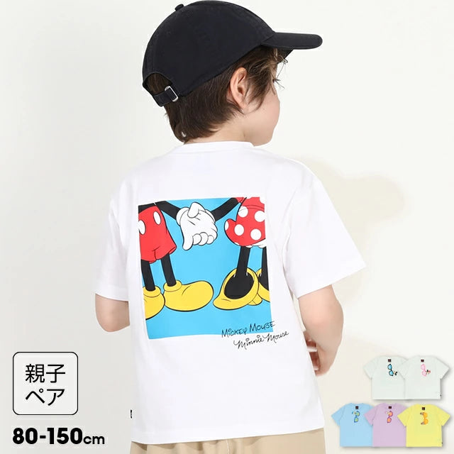 Japanese BDL x Disney parent-child short-sleeved tops (80-150cm) for boys and girls (summer TOPS)