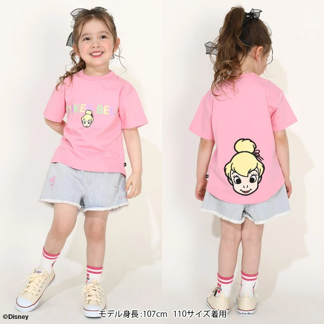 Japanese BDL x Disney Big Head Print Short Sleeve Top 80-140cm Boys/Girls Summer TOPS