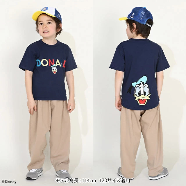 Japanese BDL x Disney Big Head Print Short Sleeve Top 80-140cm Boys/Girls Summer TOPS