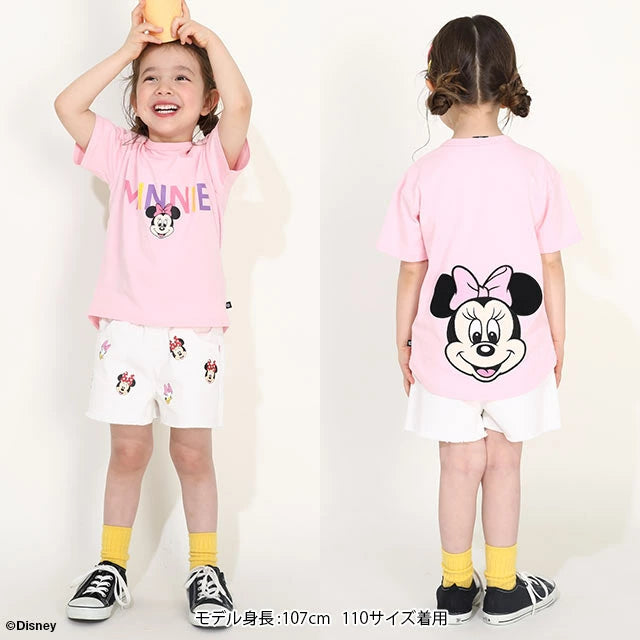 Japanese BDL x Disney Big Head Print Short Sleeve Top 80-140cm Boys/Girls Summer TOPS