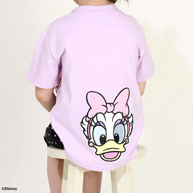 Japanese BDL x Disney Big Head Print Short Sleeve Top 80-140cm Boys/Girls Summer TOPS