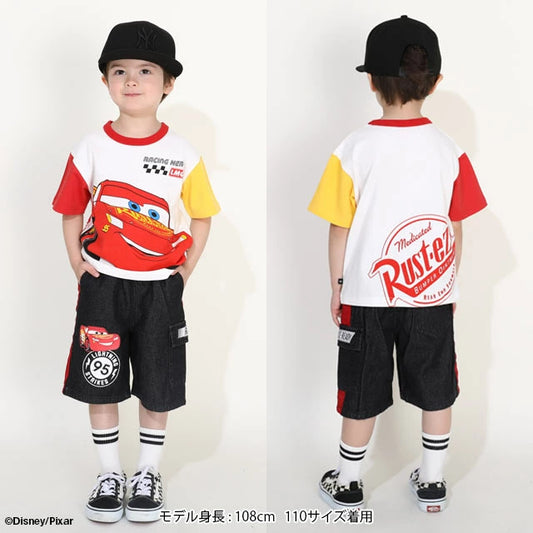 Japanese BDL x Disney Cars jeans 90-130cm boys' summer PANTS
