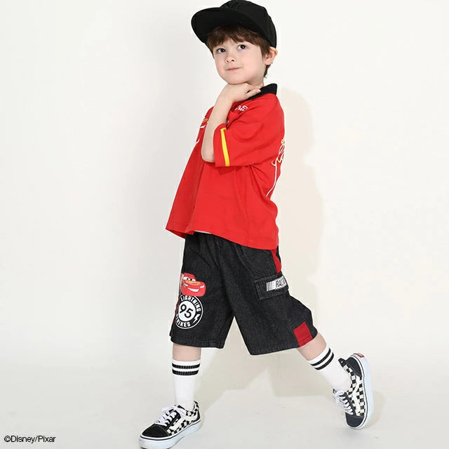 Japanese BDL x Disney Cars jeans 90-130cm boys' summer PANTS