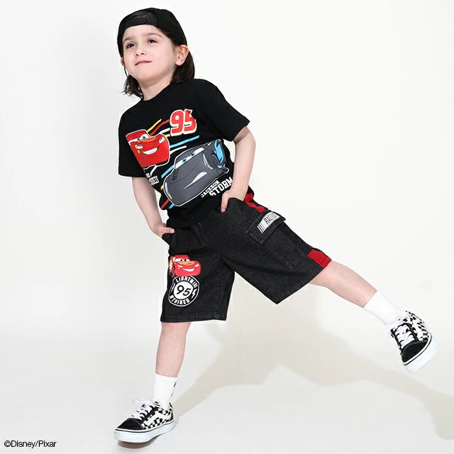 Japanese BDL x Disney Cars jeans 90-130cm boys' summer PANTS