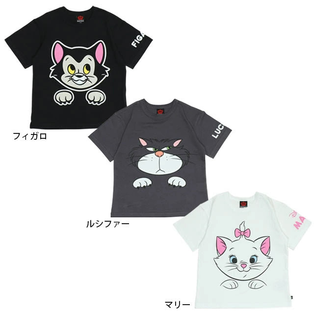 Japanese BDL x Disney Printed Short-Sleeved Tops (80-140cm) for Boys and Girls Summer