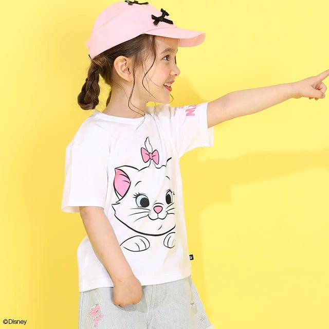 Japanese BDL x Disney Printed Short-Sleeved Tops (80-140cm) for Boys and Girls Summer