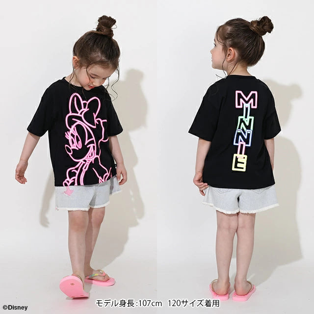 Japanese BDL x Disney parent-child print tops (80-150cm) for boys and girls (summer TOPS)