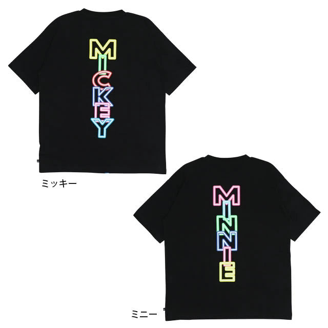 Japanese BDL x Disney Mickey and Minnie Mouse Print Tops (S-XL) for Adults (Summer)