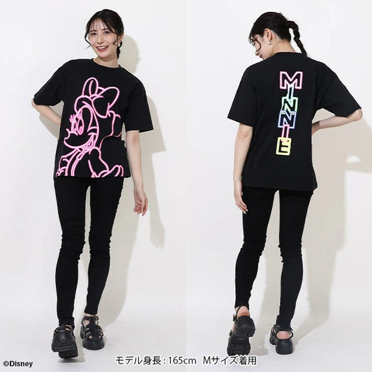 Japanese BDL x Disney Mickey and Minnie Mouse Print Tops (S-XL) for Adults (Summer)