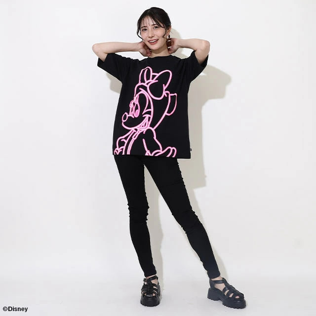 Japanese BDL x Disney Mickey and Minnie Mouse Print Tops (S-XL) for Adults (Summer)