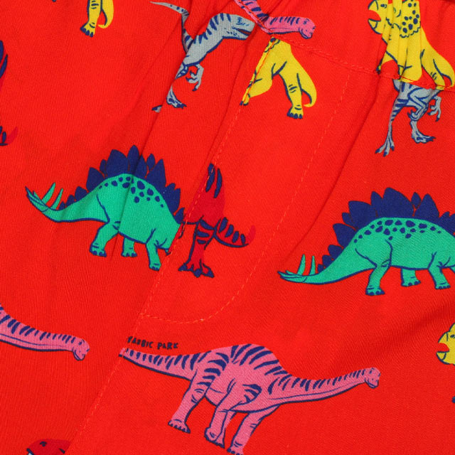 Japanese children's clothing BDL x JURASSIC WORLD Jurassic Park shorts 90-130cm boys' summer PANTS