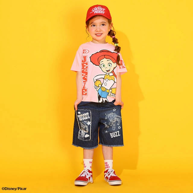 Japanese BDL x Disney Toy Story Jeans 80-140cm Boys'/Girls' Summer PANTS