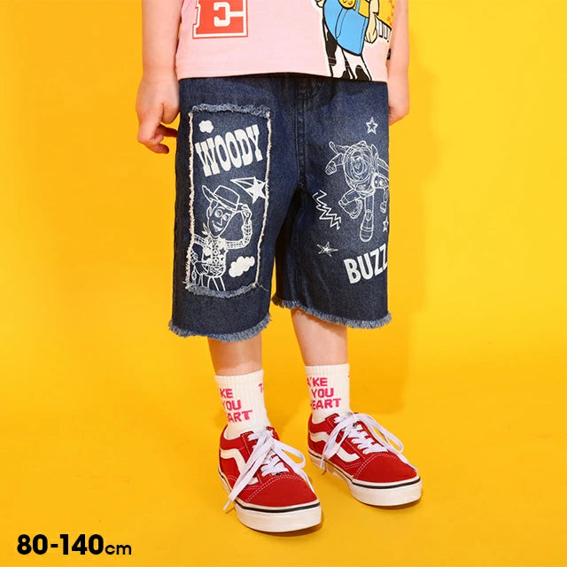 Japanese BDL x Disney Toy Story Jeans 80-140cm Boys'/Girls' Summer PANTS