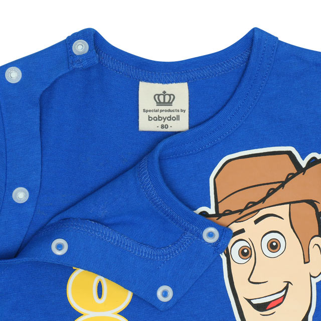 BDL x Disney Glow-in-the-Dark Toy Story Jumpsuit (80cm) for Boys (Summer)