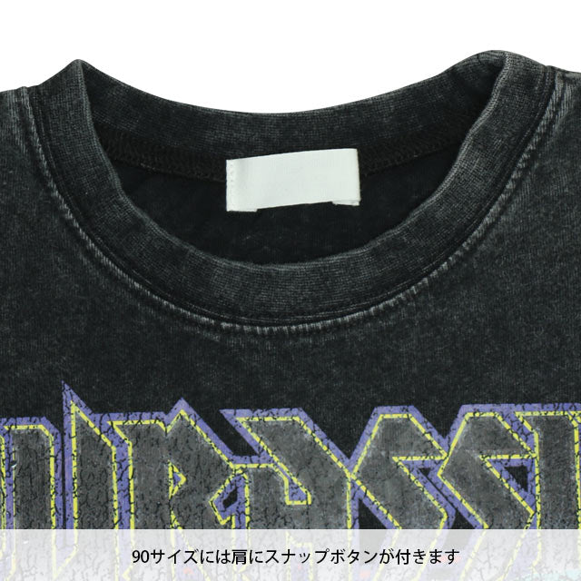 Japanese BDL x JURASSIC WORLD Parent-child Jurassic Park Print Top 90-140cm Boys Summer TOPS