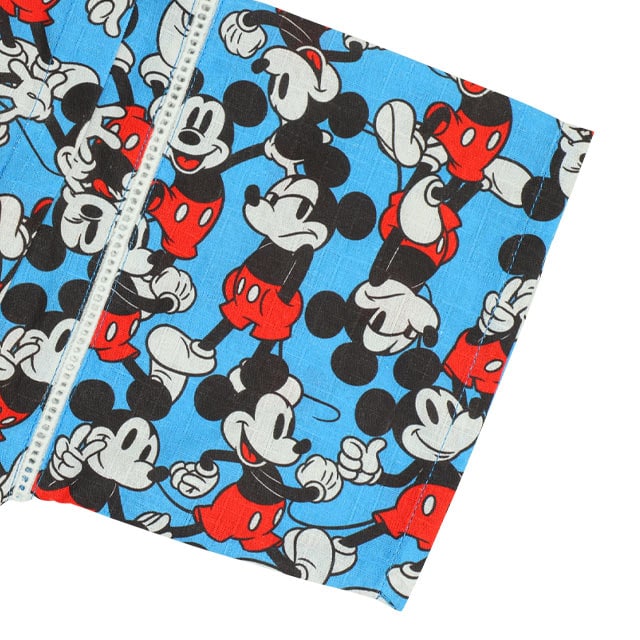 BDL x Disney Mickey Jinbe Japanese Kimono 80-130cm Boys' Newborn Summer TOPS PANTS Japanese Summer Festival Special