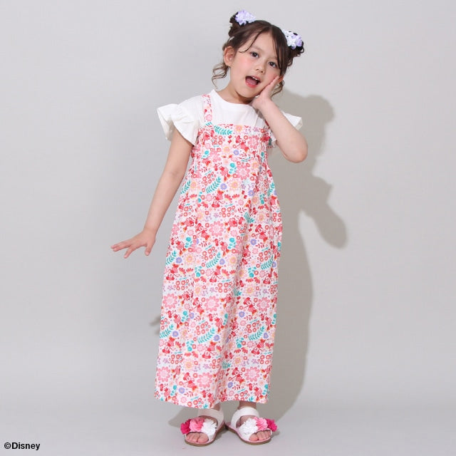 Japanese BDL x Disney 2Way Minnie Yukata Japanese Kimono 90-140cm Girls Summer Outerwear Dresses Japanese Summer Festival Special