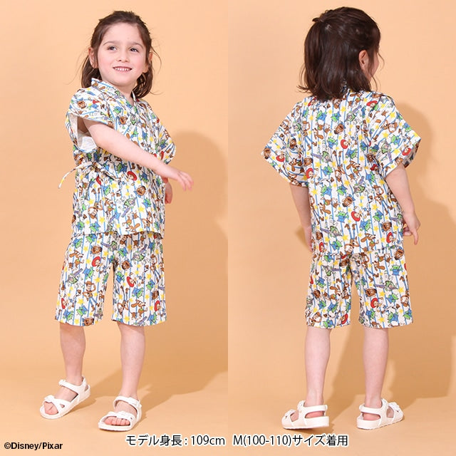 BDL x Disney Toy Story Jinbei Kimono 80-130cm Boys' Newborn Summer TOPS PANTS Japanese Summer Festival Special