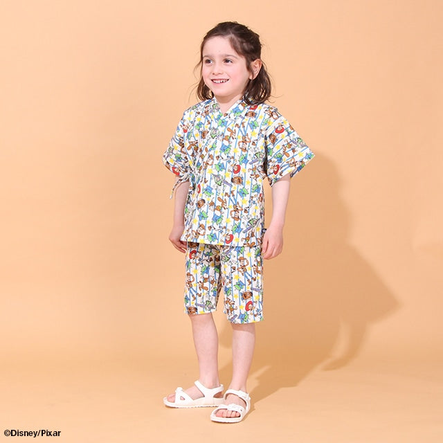 BDL x Disney Toy Story Jinbei Kimono 80-130cm Boys' Newborn Summer TOPS PANTS Japanese Summer Festival Special