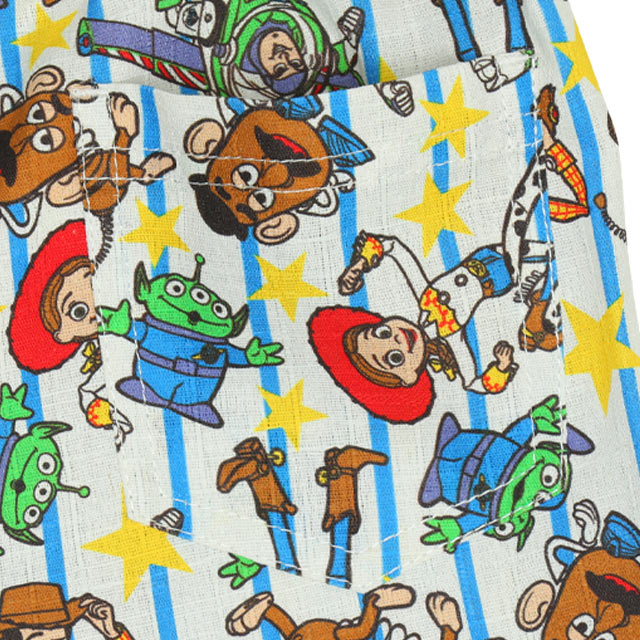 BDL x Disney Toy Story Jinbei Kimono 80-130cm Boys' Newborn Summer TOPS PANTS Japanese Summer Festival Special