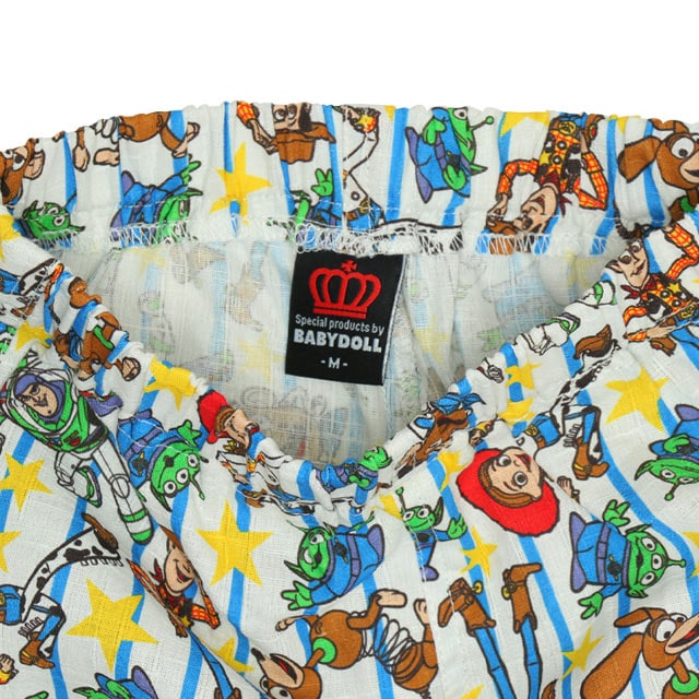 BDL x Disney Toy Story Jinbei Kimono 80-130cm Boys' Newborn Summer TOPS PANTS Japanese Summer Festival Special