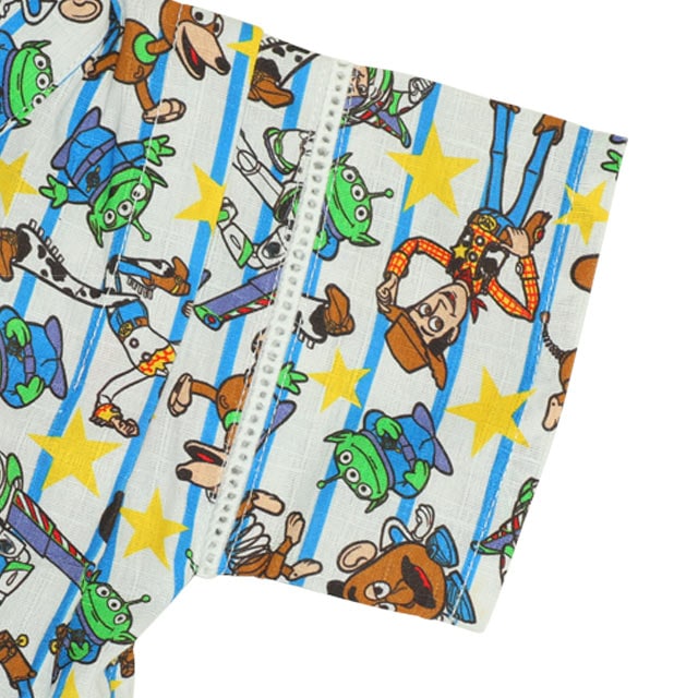 BDL x Disney Toy Story Jinbei Japanese Kimono 70-80cm Boys' Summer Jumpsuit for Newborn Babies. Japanese Summer Festival Special.