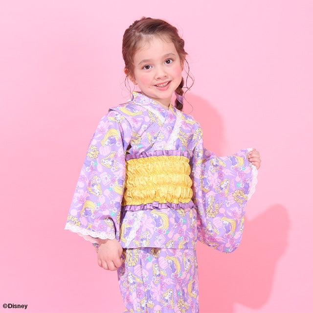 BDL x Disney 2Way Yukata Japanese Kimono 90-140cm Girls Summer Outerwear Dresses Japanese Summer Festival Special