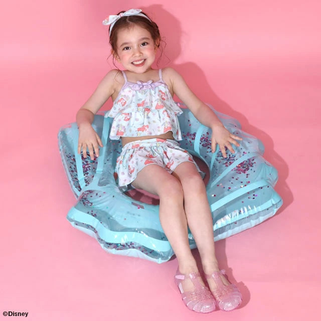 Japanese BDL x Disney Princess Swimsuit with Headband 90-130cm Girls' Summer Swimsuit Special