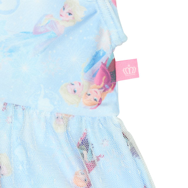 Japanese BDL x Disney Princess Swimsuit with Headband 90-130cm Girls' Summer Swimsuit Special