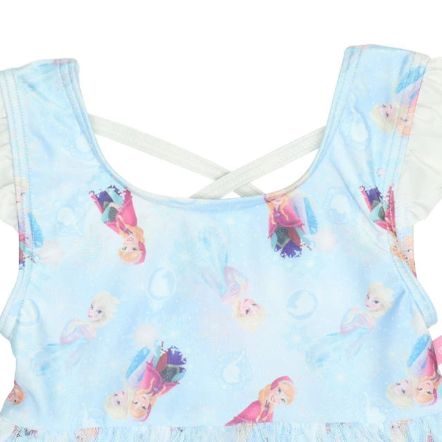 Japanese BDL x Disney Princess Swimsuit with Headband 90-130cm Girls' Summer Swimsuit Special