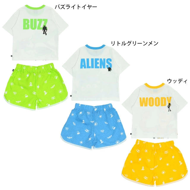 Japanese BDL x Disney sports top and shorts set 80-120cm boys' summer TOPS PANTS