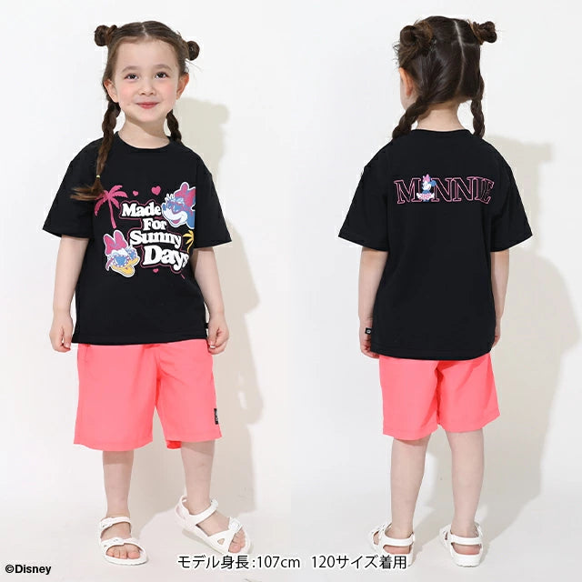 Japanese BDL x Disney parent-child wear water-changing print tops (80-150cm) for boys and girls (summer TOPS)