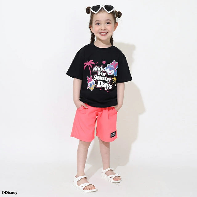 Japanese BDL x Disney parent-child wear water-changing print tops (80-150cm) for boys and girls (summer TOPS)
