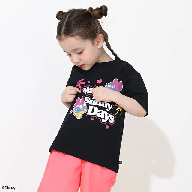 Japanese BDL x Disney parent-child wear water-changing print tops (80-150cm) for boys and girls (summer TOPS)