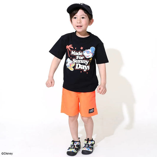 Japanese BDL x Disney parent-child wear water-changing print tops (80-150cm) for boys and girls (summer TOPS)