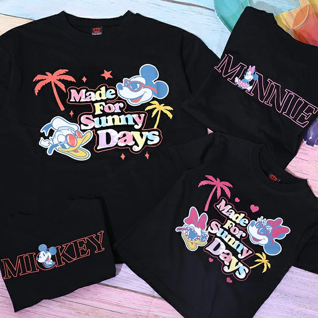 Japanese BDL x Disney parent-child wear water-changing print tops (80-150cm) for boys and girls (summer TOPS)