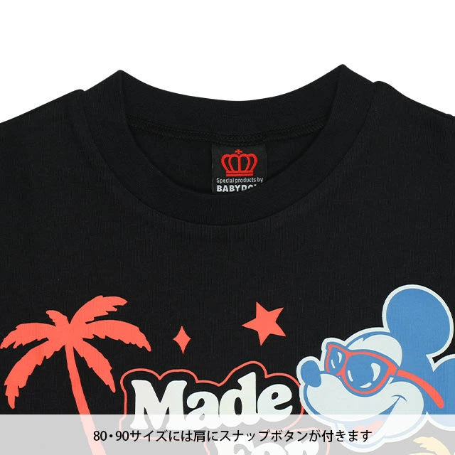 Japanese BDL x Disney parent-child wear water-changing print tops (80-150cm) for boys and girls (summer TOPS)
