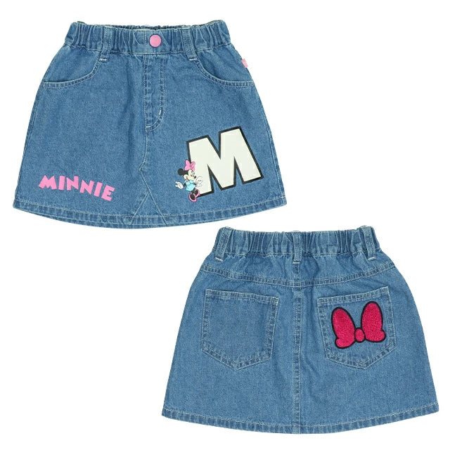 Japanese BDL x Disney Denim Skirt 80-140cm Girls Summer SKIRTS